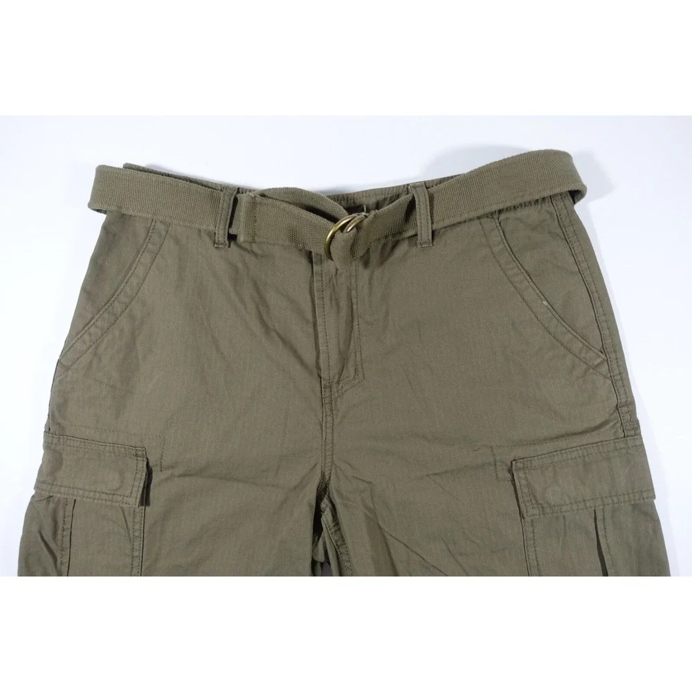 Mutual Weave Cargo Shorts Men 32 Belted Ripstop 10